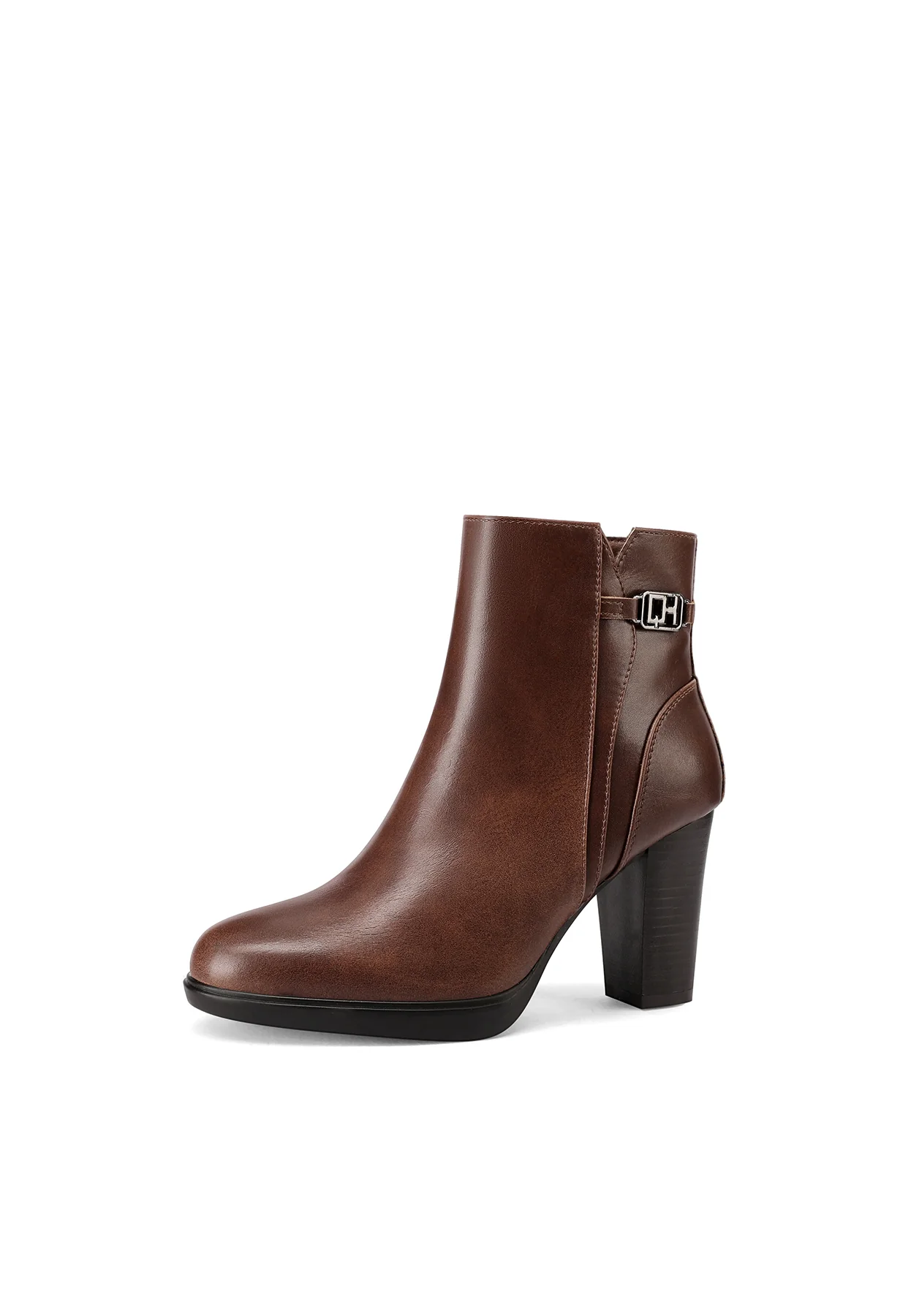 Stivaletti tronchetti donna eleganti tacco alto X31-116 - Image 10