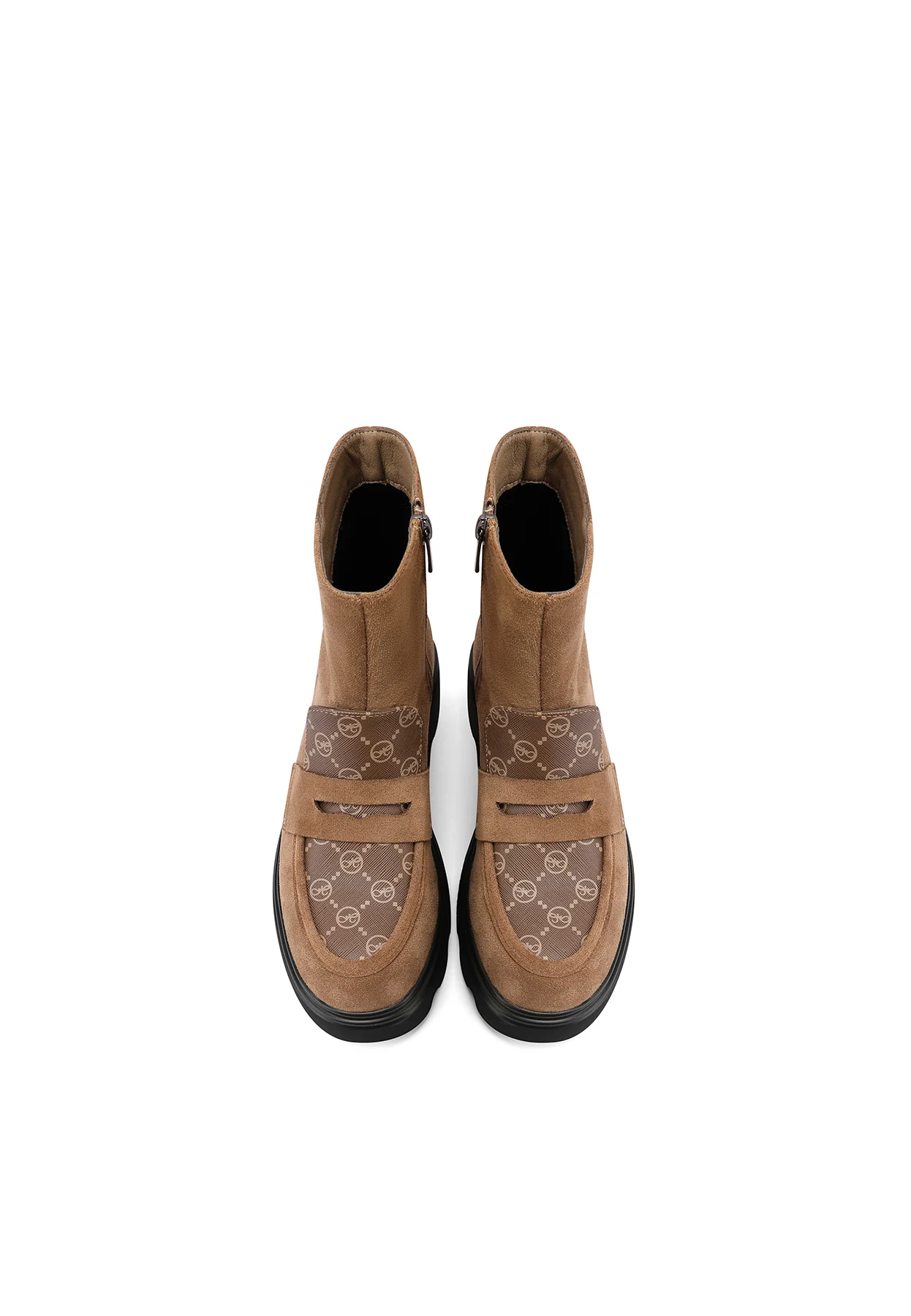 Stivaletti donna platform mascherina logata X31-93 - Image 13