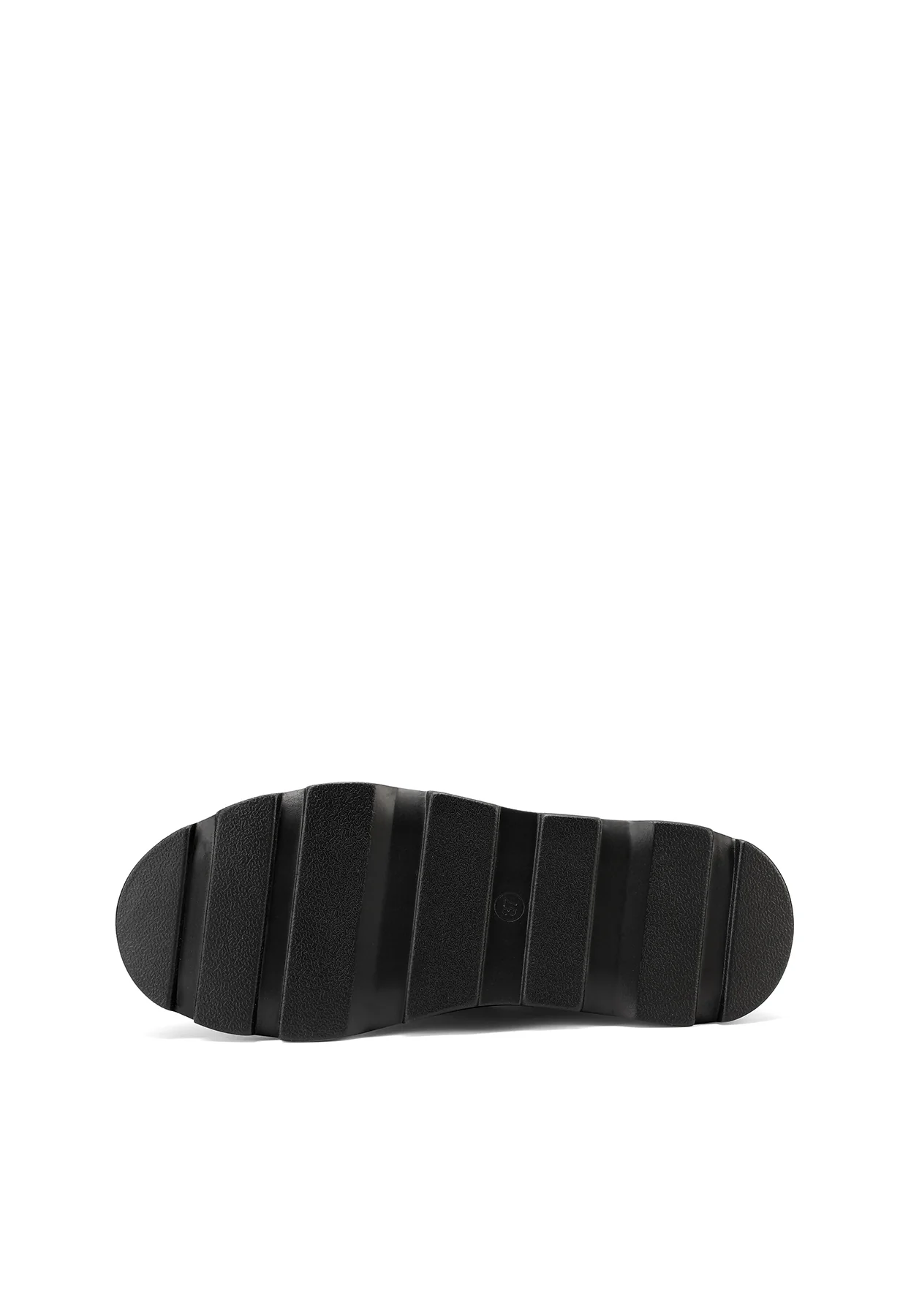 Stivaletti donna platform dettaglio mocassino X31-94 - Image 5