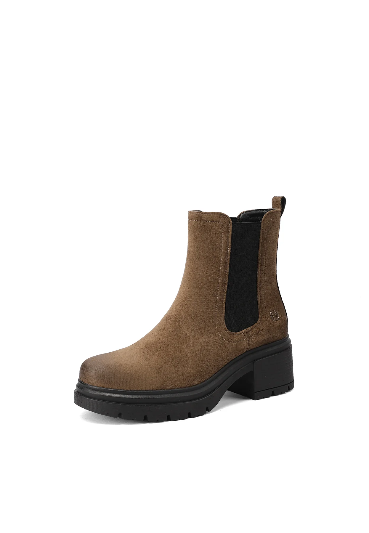 Stivaletti chelsea classici da donna con tacco largo X33-82 - Image 10