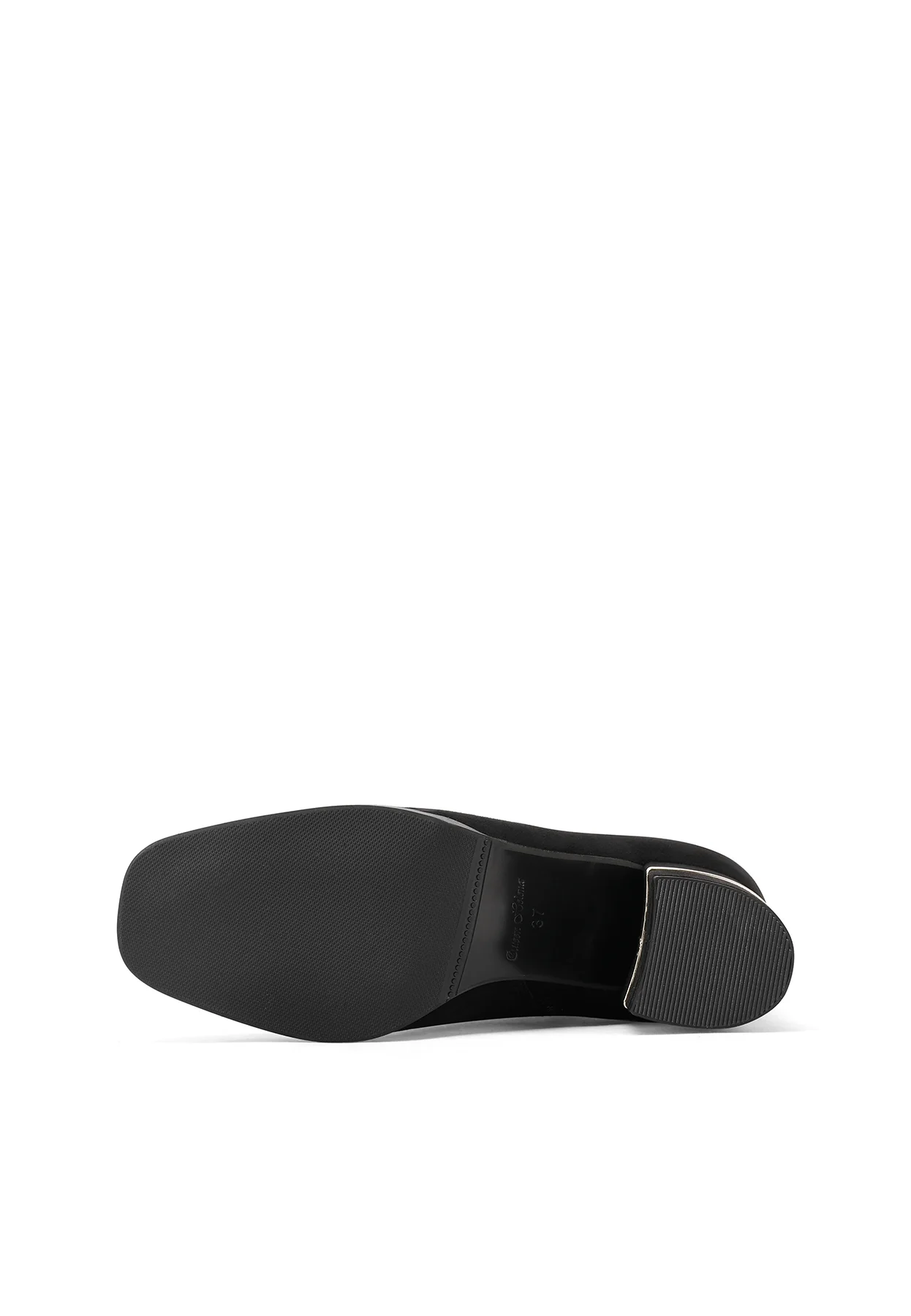 Stivaletti donna tacco medio logo ricamato ZM9817 - Image 6