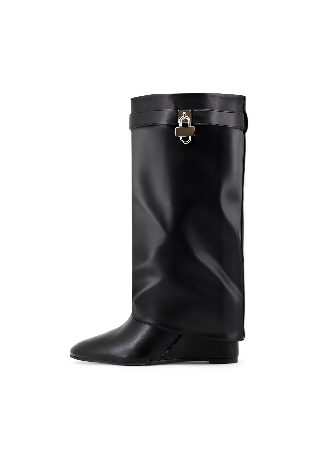 Stivale donna con gambale morbido e fibbia K4007 - Image 10