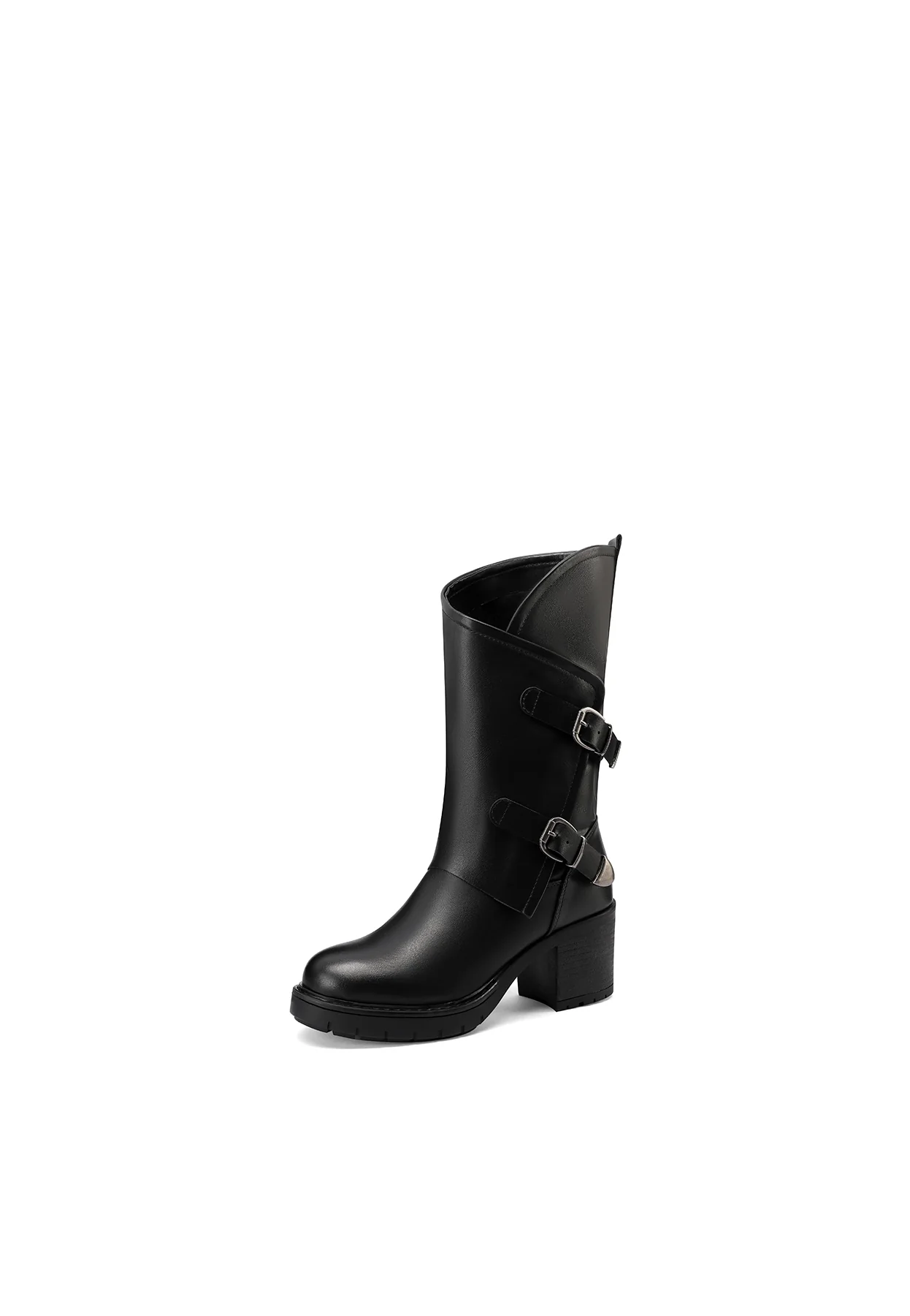 Stivali donna biker con tacco X31-101 - Image 3