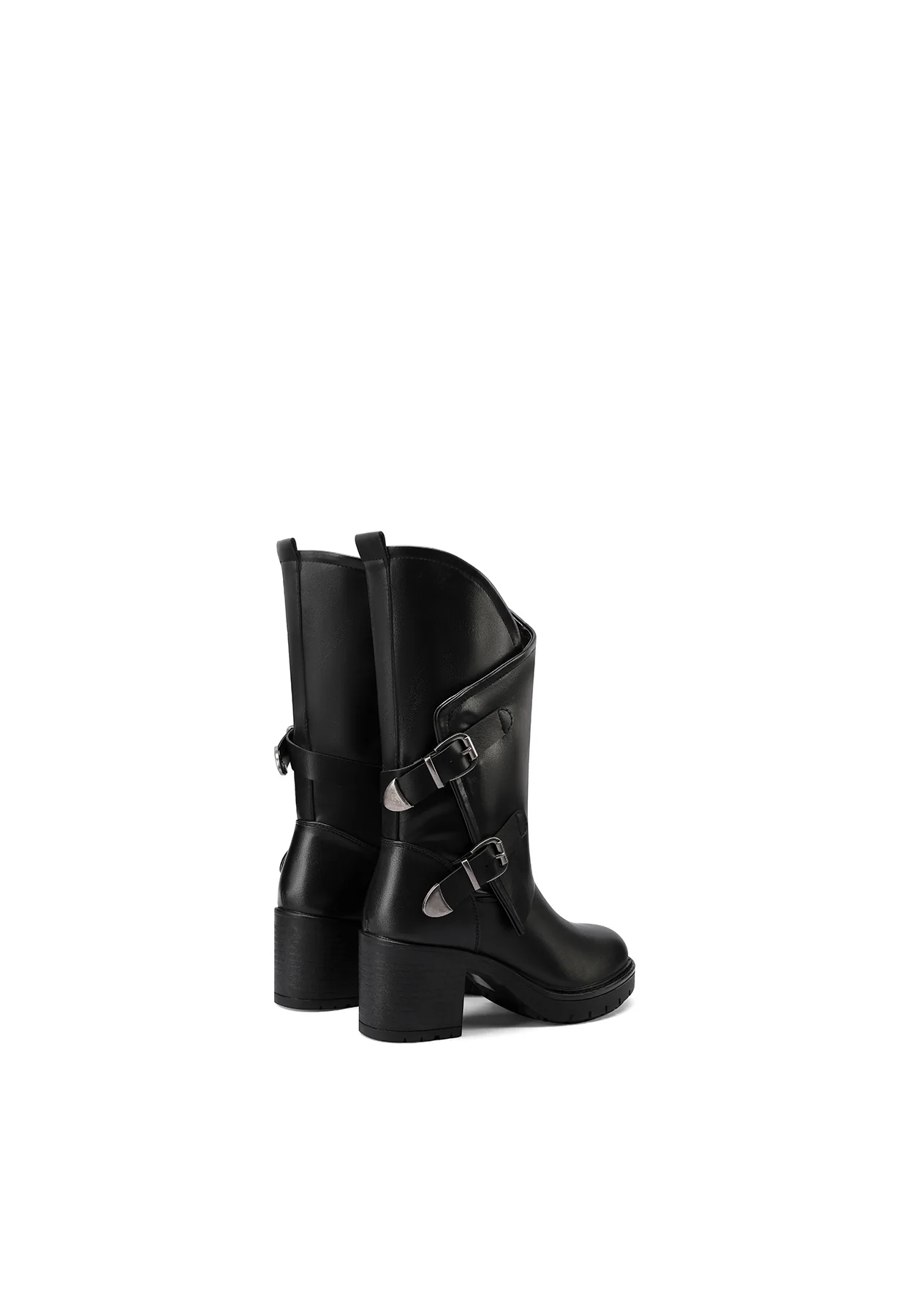Stivali donna biker con tacco X31-101 - Image 4