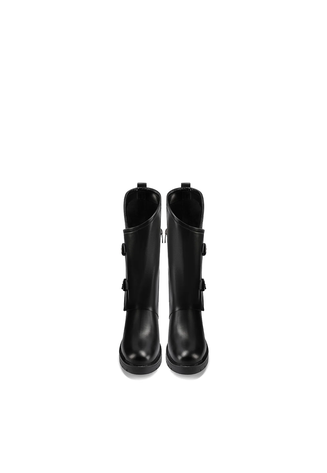 Stivali donna biker con tacco X31-101 - Image 5