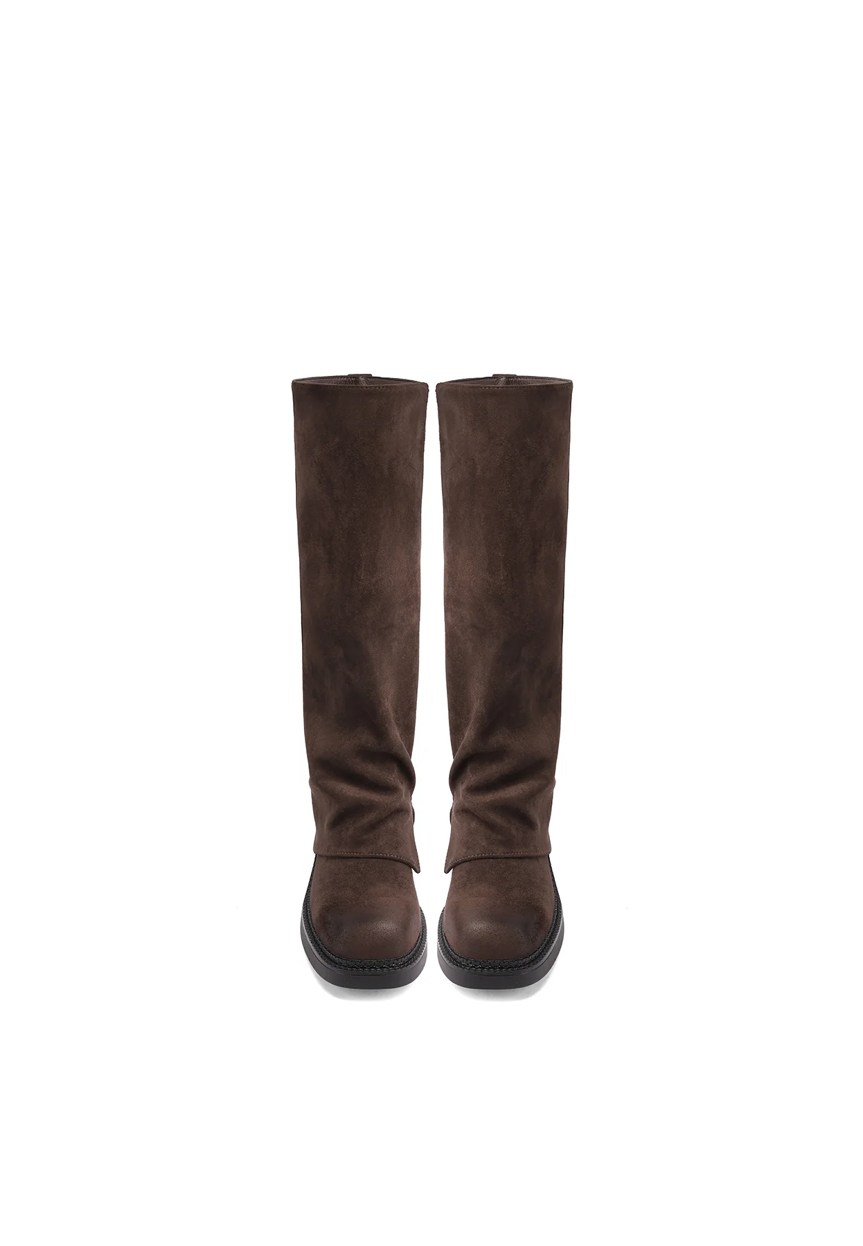 Stivali da donna in camoscio con gambale morbido X33-71 - Image 12