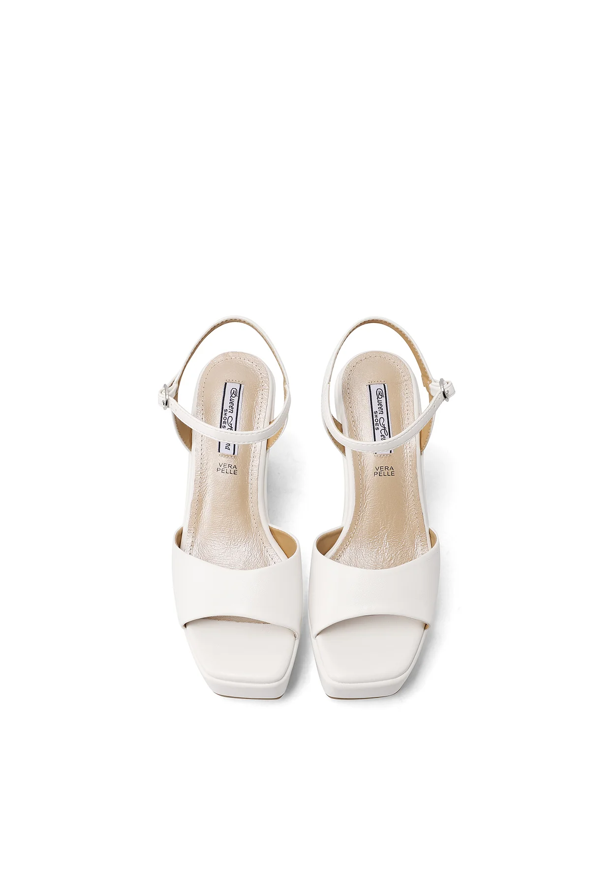 Sandali con zeppa alta platform minimal e cinturino ZM9914 - Image 19