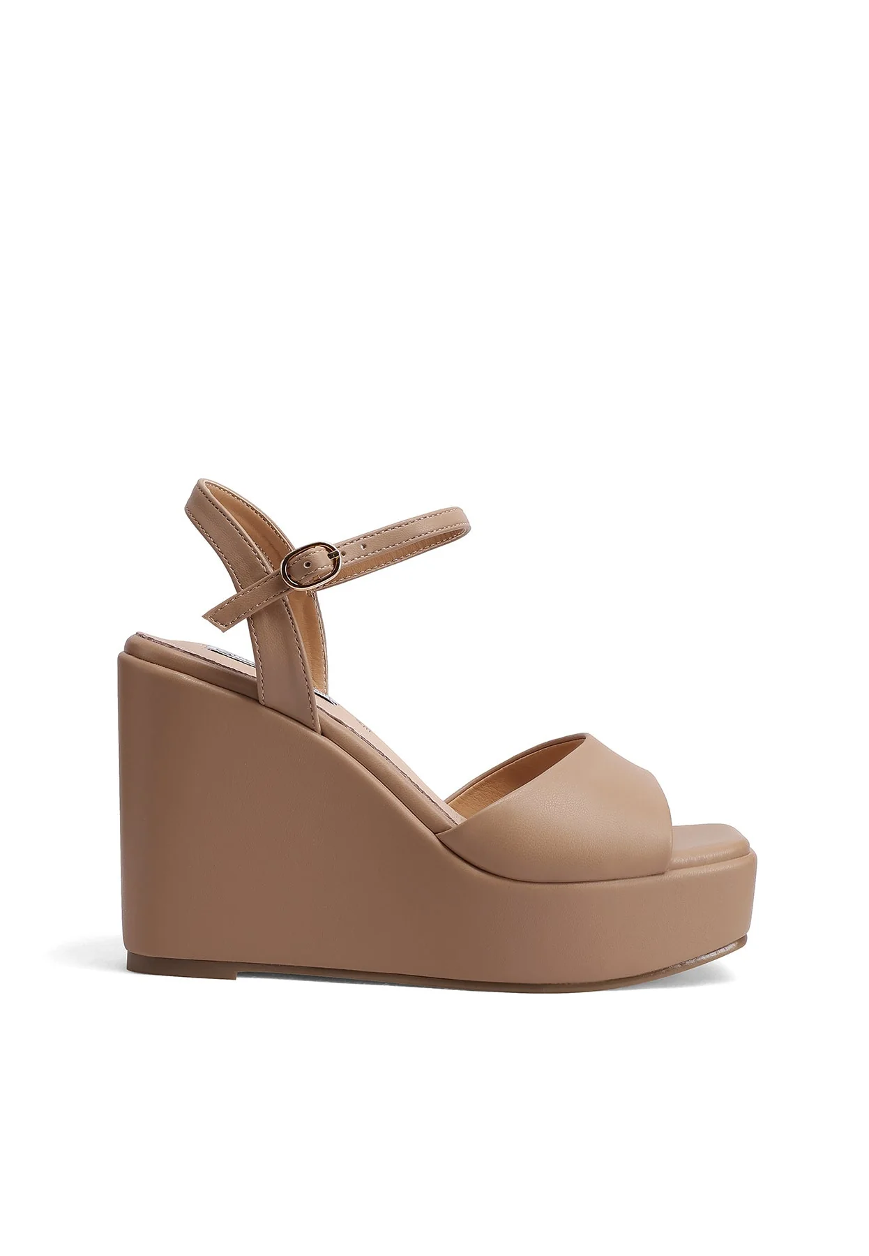 Sandali con zeppa alta platform minimal e cinturino ZM9914 - Image 23